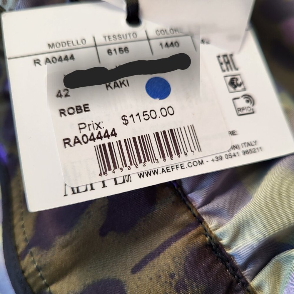 !!!SOLD!!! Boutique Moschino Mid-Length Leopard-print Tied-neck Dress - Picture 4 of 5
